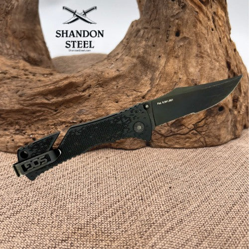 SOG Trident Assisted Open Folding Pocket Knife Arc Lock Folder Aus-8 (202)