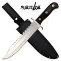 SURVIVOR SV-FIX004BK FIXED BLADE KNIFE