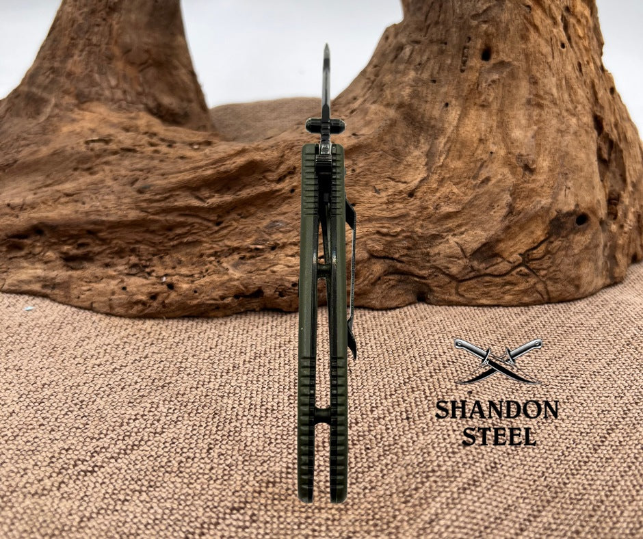 Smith & Wesson Folding Tanto Pocket Knife Green Special Ops Linerlock SPECL (54)