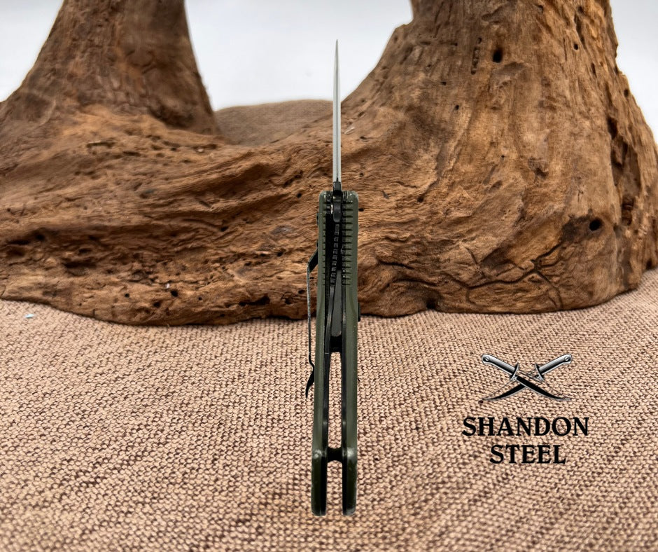 Smith & Wesson Folding Tanto Pocket Knife Green Special Ops Linerlock SPECL (54)