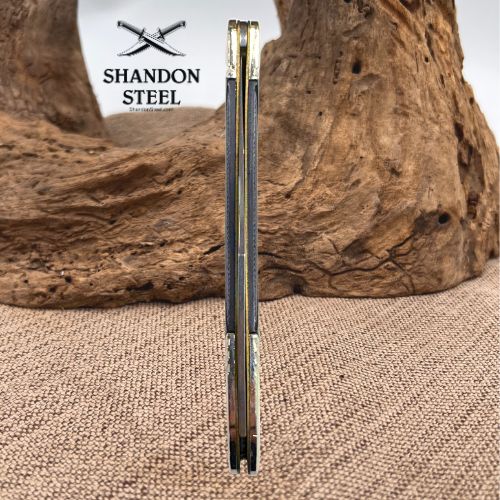 Sabre Toothpick Lockback Folding Single Blade Clip Point Pocket Knife (16)