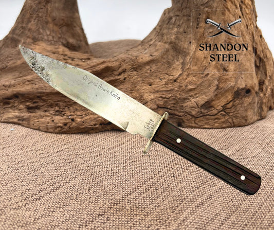 Sabre Vintage ORIGINAL BOWIE KNIFE 631 Fixed Blade Japan 6" Blade w Sheath (05)