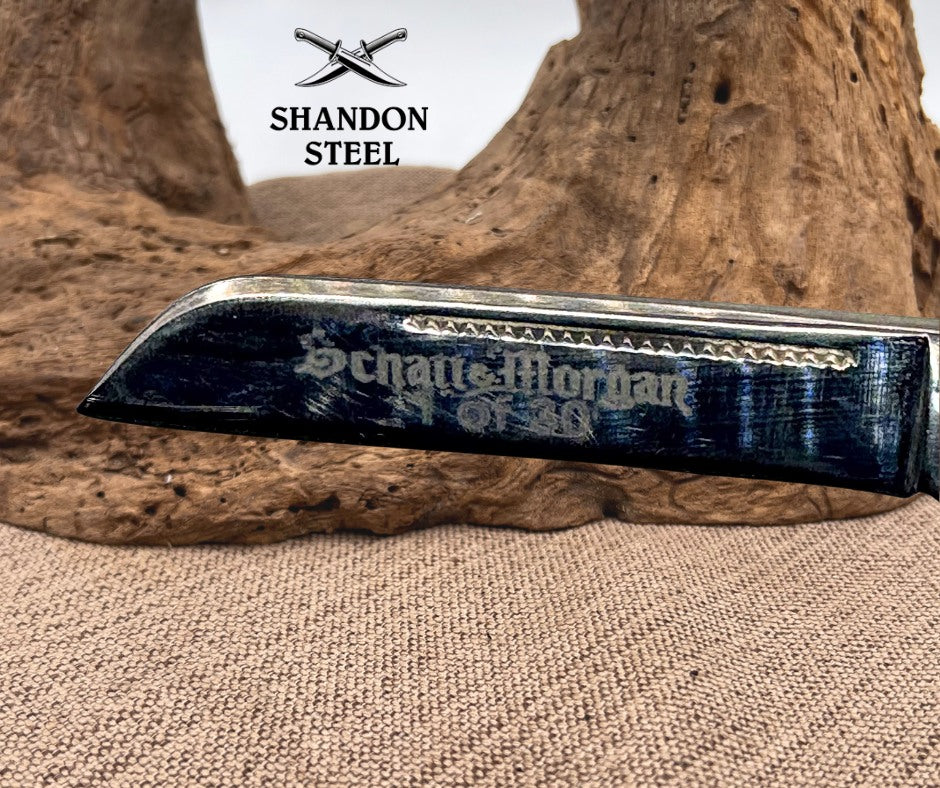 Schatt & Morgan USA Natural Bone 2 Blade Folding Jack Pocket Knife 1 of 30 (71)