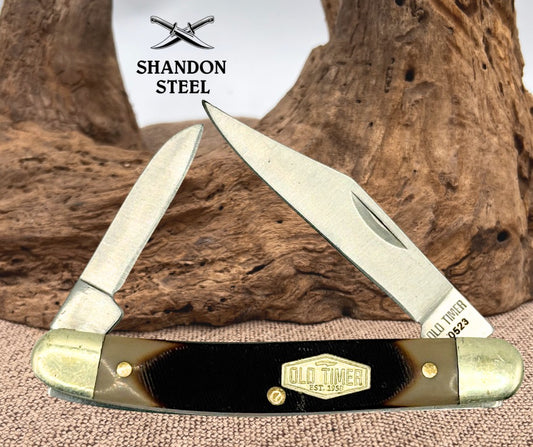 SCHRADE OLD TIMER 104OT JUNIOR 2 BLADE FOLDING POCKET KNIFE KNIVES (141)