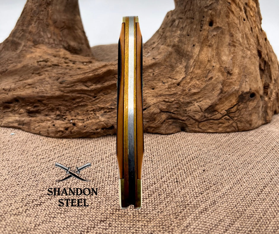 Old Timer Schrade 1940T Single Blade Linerlock Folding Pocket Knife Trapper (56)