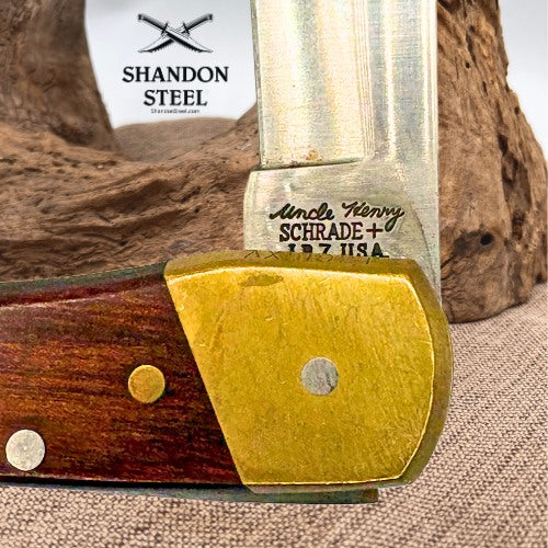 Schrade Uncle Henry LB7 USA Vintage Lockback Folding Hunter Pocket Knife (33)