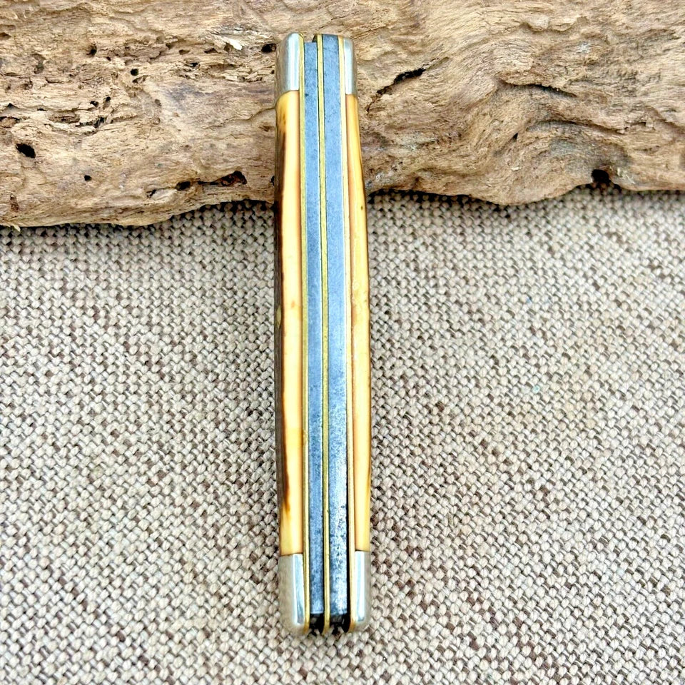 Vintage Schrade Walden 832, 3 blade stockman traditional folding knife (158)
