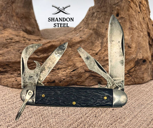 Imperial Prov RI Vintage Utility Pocket Knife Multi Tool Camp USA  (162)