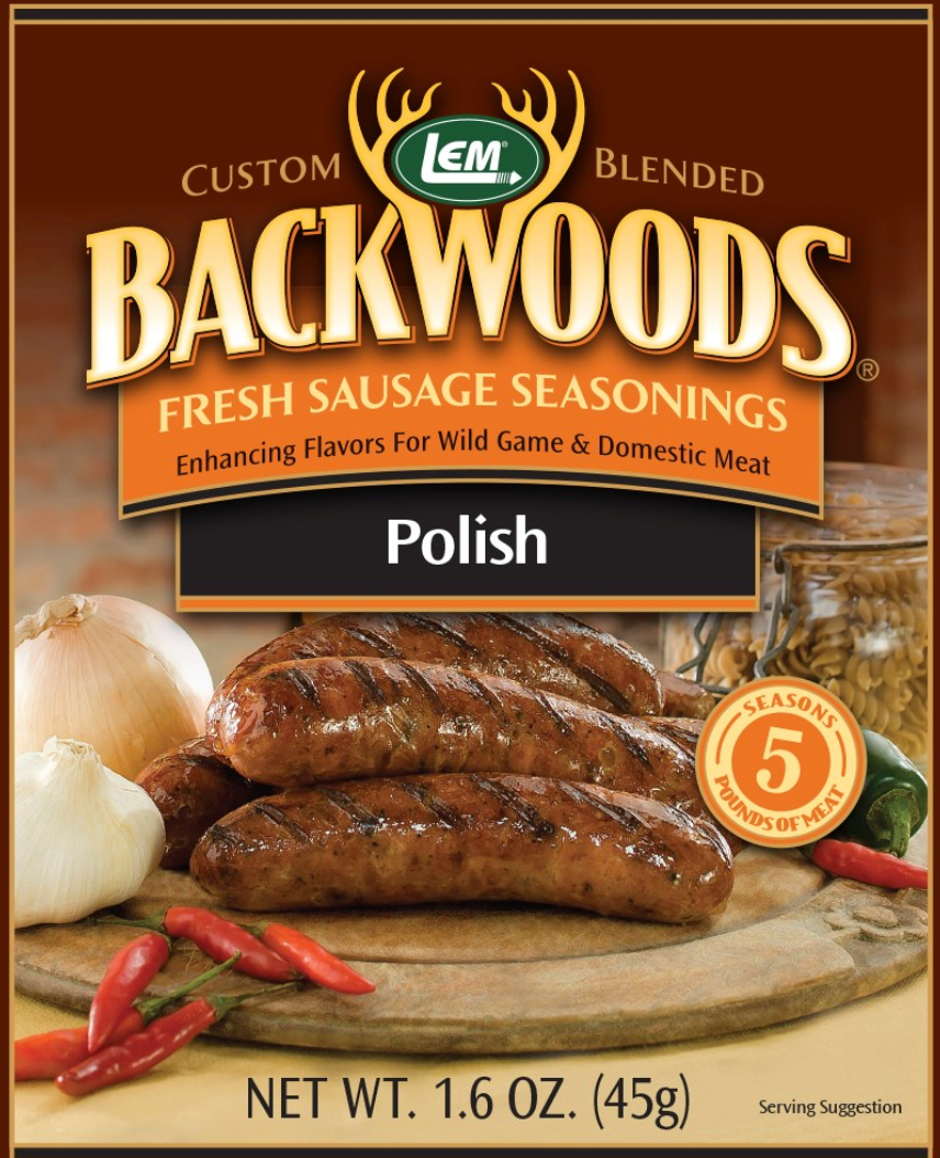 BACKWOODS POLISH FRESH SAUSAGE SEASONING 9267