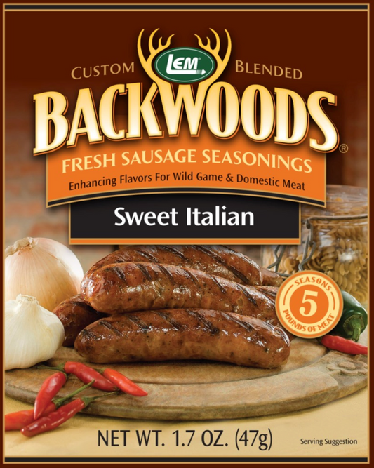 BACKWOODS SWEET ITALIAN FRESH SAUSAGE SEASONING