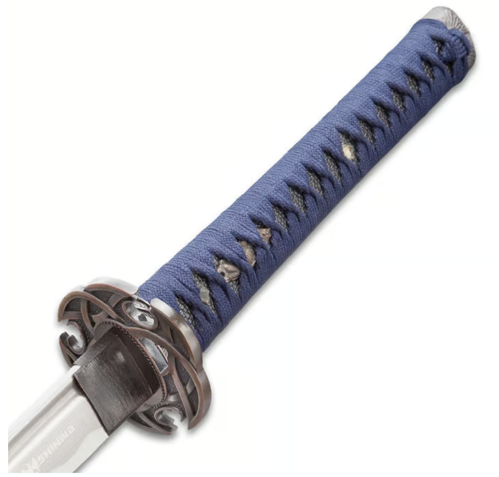 Shinwa Blue Knight Katana Damascus 747NDZ