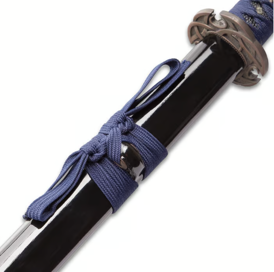 Shinwa Blue Knight Katana Damascus 747NDZ