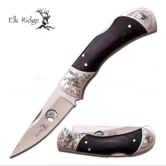 Elk Ridge ER-539E FOLDING KNIFE Eagle