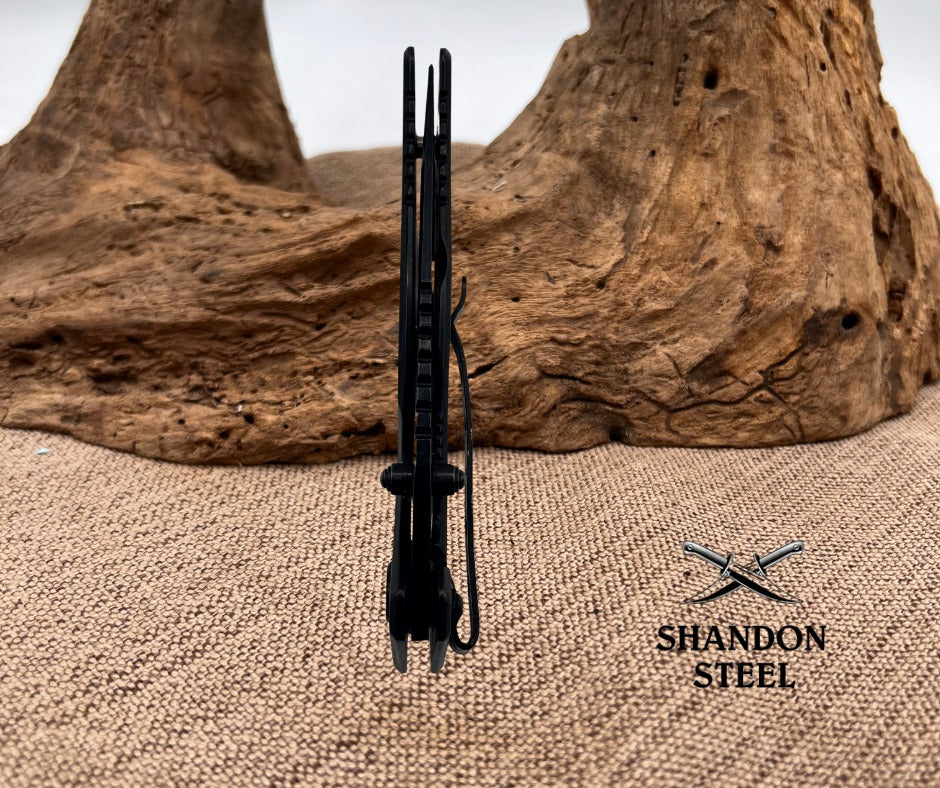 Smith & Wesson Extreme Ops Tanto BLACK Serrated CK10HBS Folding Pocket Knife(73)