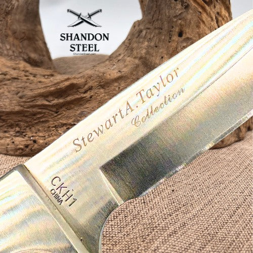 Hunting Knife Smith & Wesson CKH1 Stewart A Taylor Collection 4” FixedBlade (88)