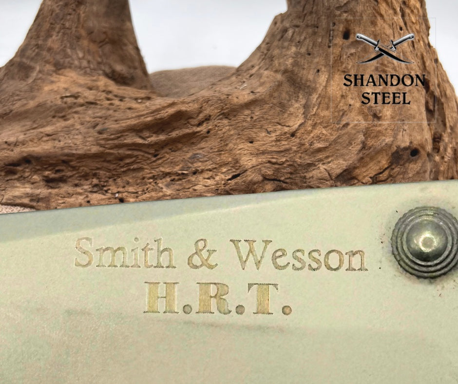 Smith & Wesson Plain Edge Folding Fighter Darrel Ralph Design Liner Lock SWHR 16