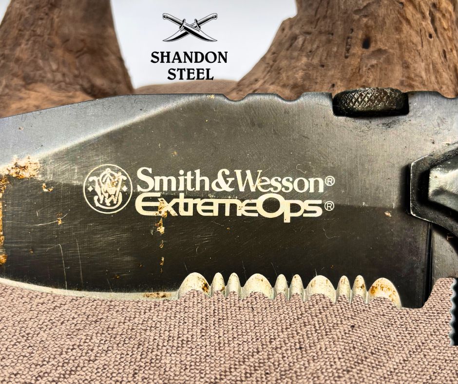 Smith & Wesson EXTREME OPS CK42BS Heavy Duty Knife by Morgan A Taylor (185)