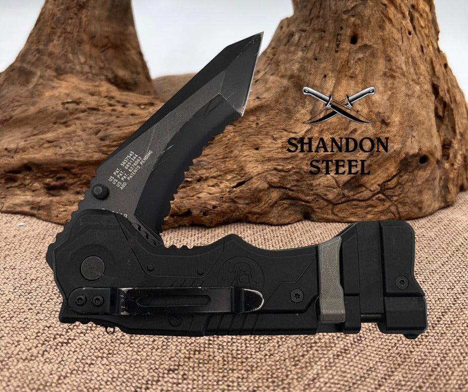 Smith & Wesson First Response Rescue A/ Folding Pocket Knife 911B Serrated (29)