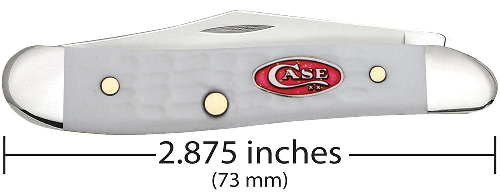 Case XX SparXX™ Standard Jig White Synthetic Peanut 60188