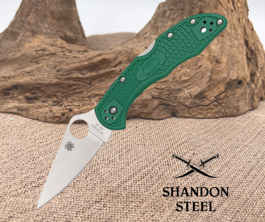 Spyderco Delica Green SC11FPGR