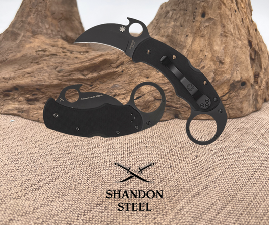 Spyderco Karahawk™ Black Blade C170GBBK