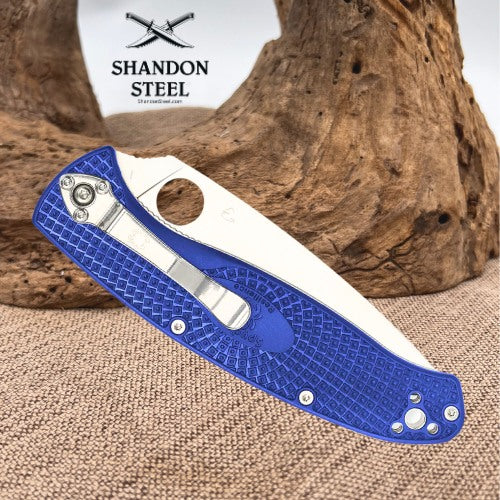 Spyderco Resilience® Lightweight CPM® S35VN® CombinationEdge™ C142PSBL