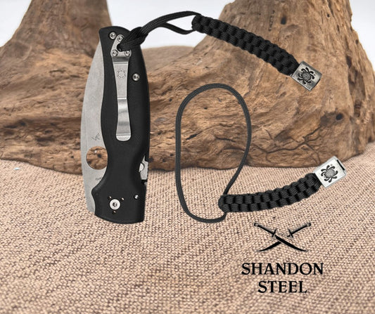 Spyderco Square Bead w/ Lanyard BEAD1LY