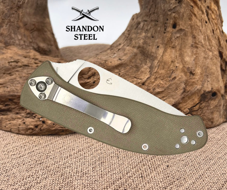 Spyderco Tenacious® Brown G-10 CPM M4 C122GBNM4PS