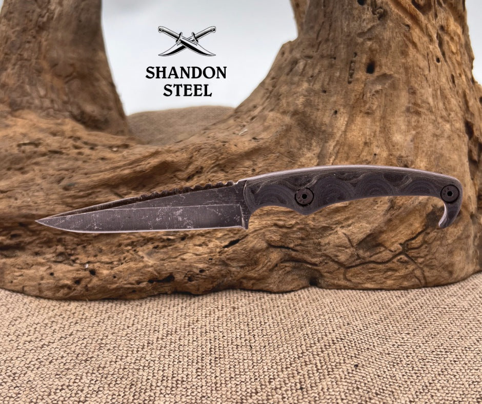 Stroup Knives: MK2-B-Acid Etched