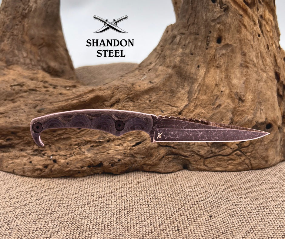 Stroup Knives: MK2-B-Acid Etched