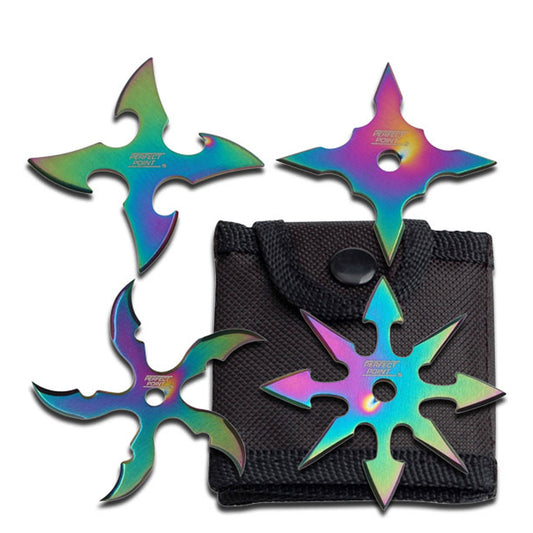 Perfect Point Throwing Star Set RC-107-4r