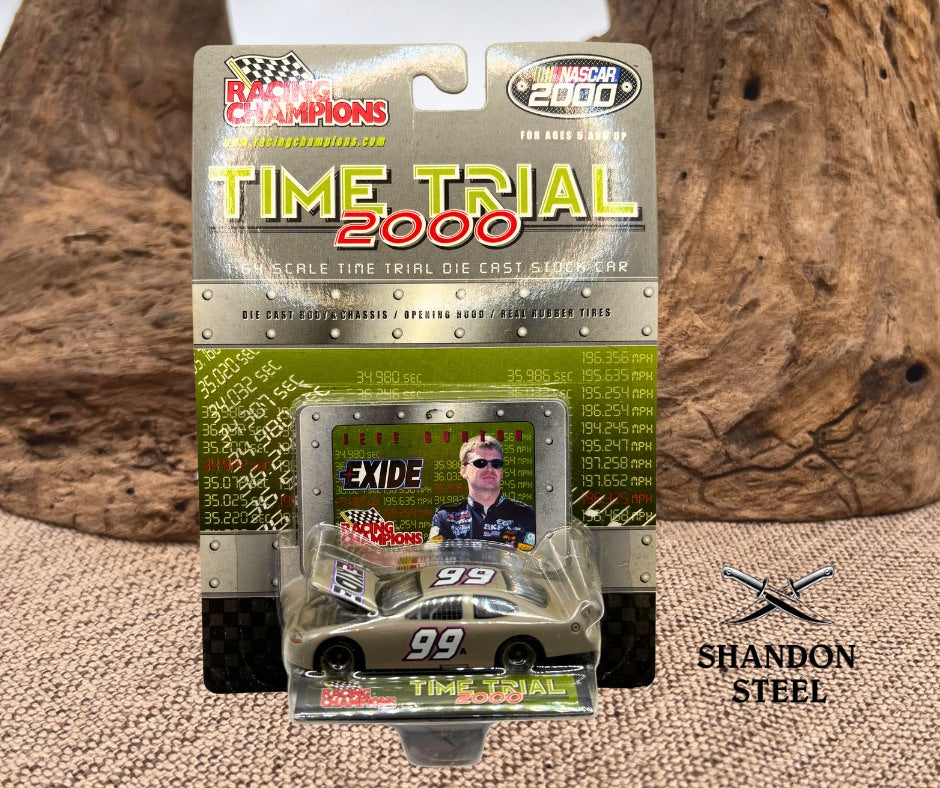 NASCAR Racing Champions Time Trial 2000 1:64 Scale Jeff Burton 99 Exide Car (07)