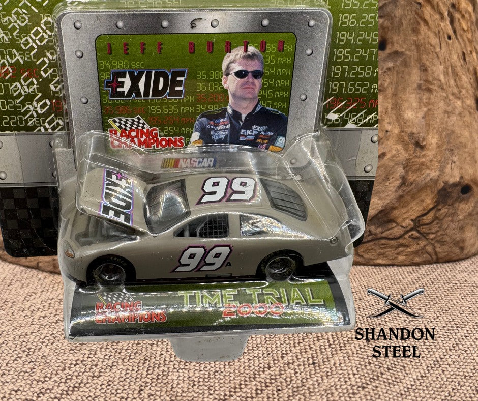 NASCAR Racing Champions Time Trial 2000 1:64 Scale Jeff Burton 99 Exide Car (07)