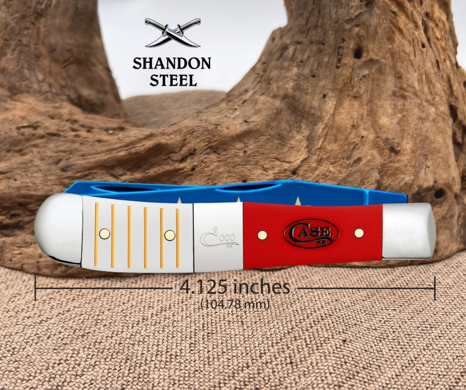 *Pre-Order* Case XX™ Trapper and Lighter Gift Set America 250 25000 Stainless 1/500 Pocket Knife