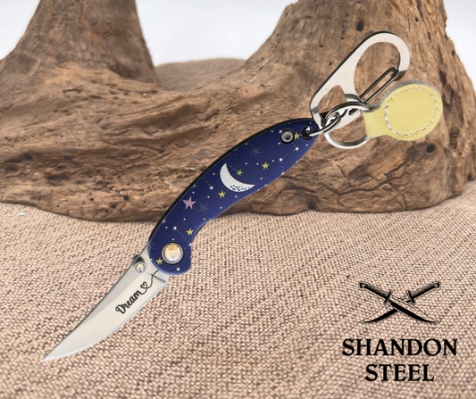 Brighten Blades: Dream Keychain Pocket Knife