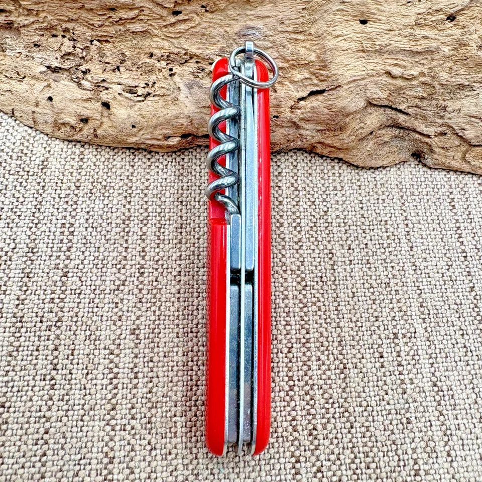 VICTORINOX GENUINE RED SPARTAN 91mm 14-FUNCTION SWISS ARMY KNIFE CLEAN SHARP -66