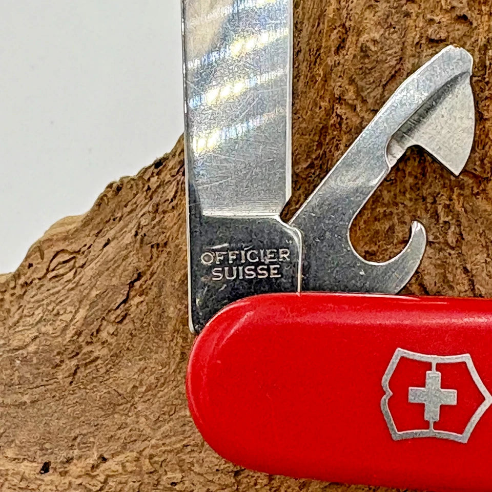 VICTORINOX GENUINE RED SPARTAN 91mm 14-FUNCTION SWISS ARMY KNIFE CLEAN SHARP -66