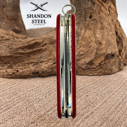 Victorinox Camper Red Swiss Army Knife Red 91mm Saw Awl Pocket Knife (148)