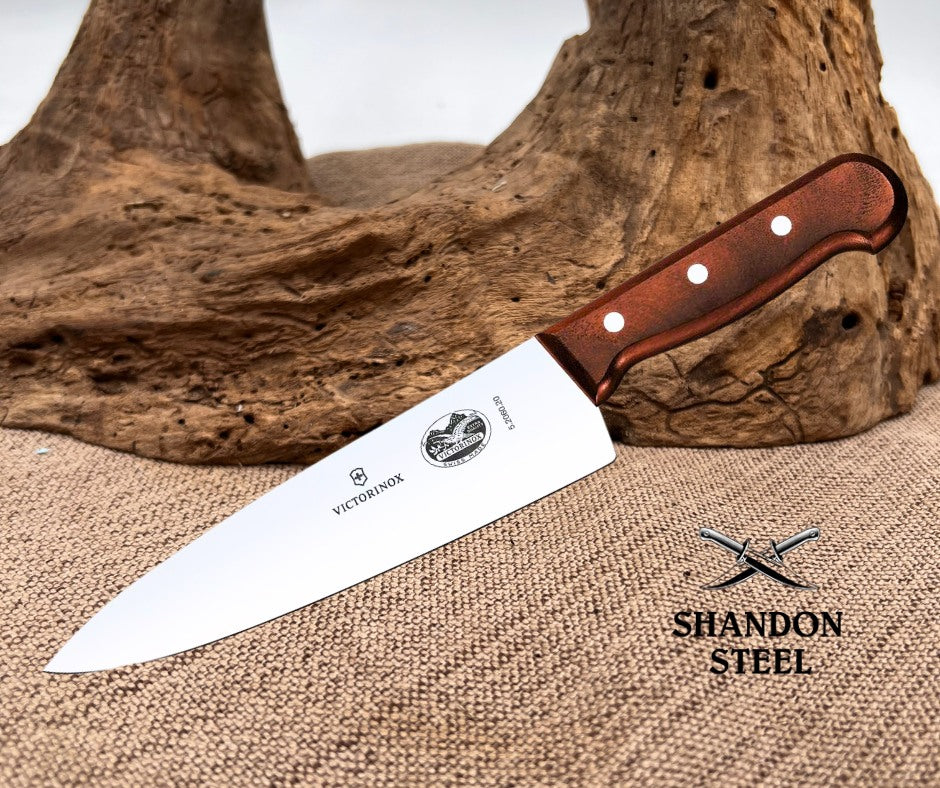 Victorinox Chef's Knife 8in Wood VN5206020G
