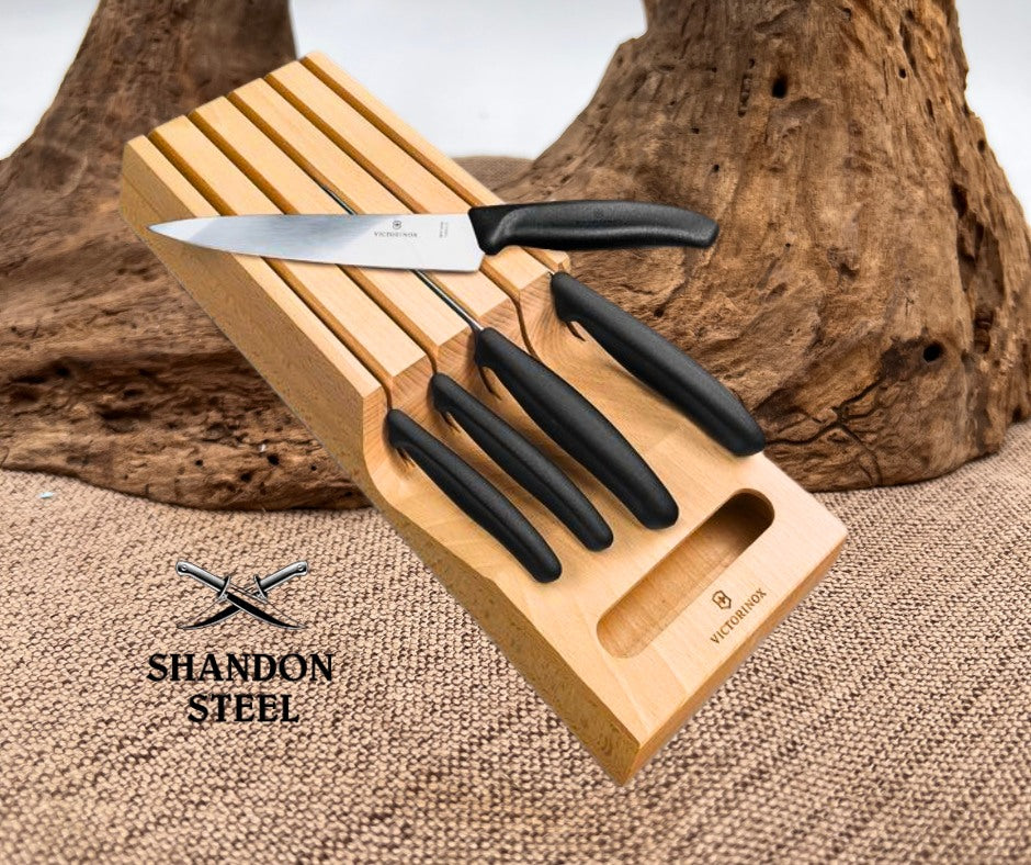 Victorinox In-Drawer Knife Set/Holder VN671435