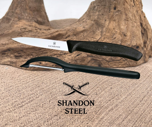 Victorinox Pairing Knife/Peeler Black VN76075X8