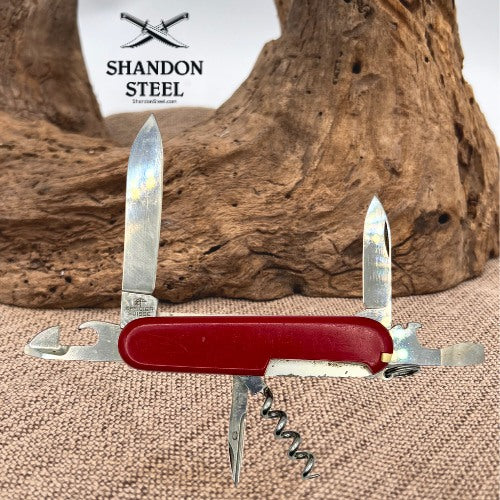Victorinox Spartan 91mm Red Multi Tool Folding Pocket Knife Camping Hunting(205)