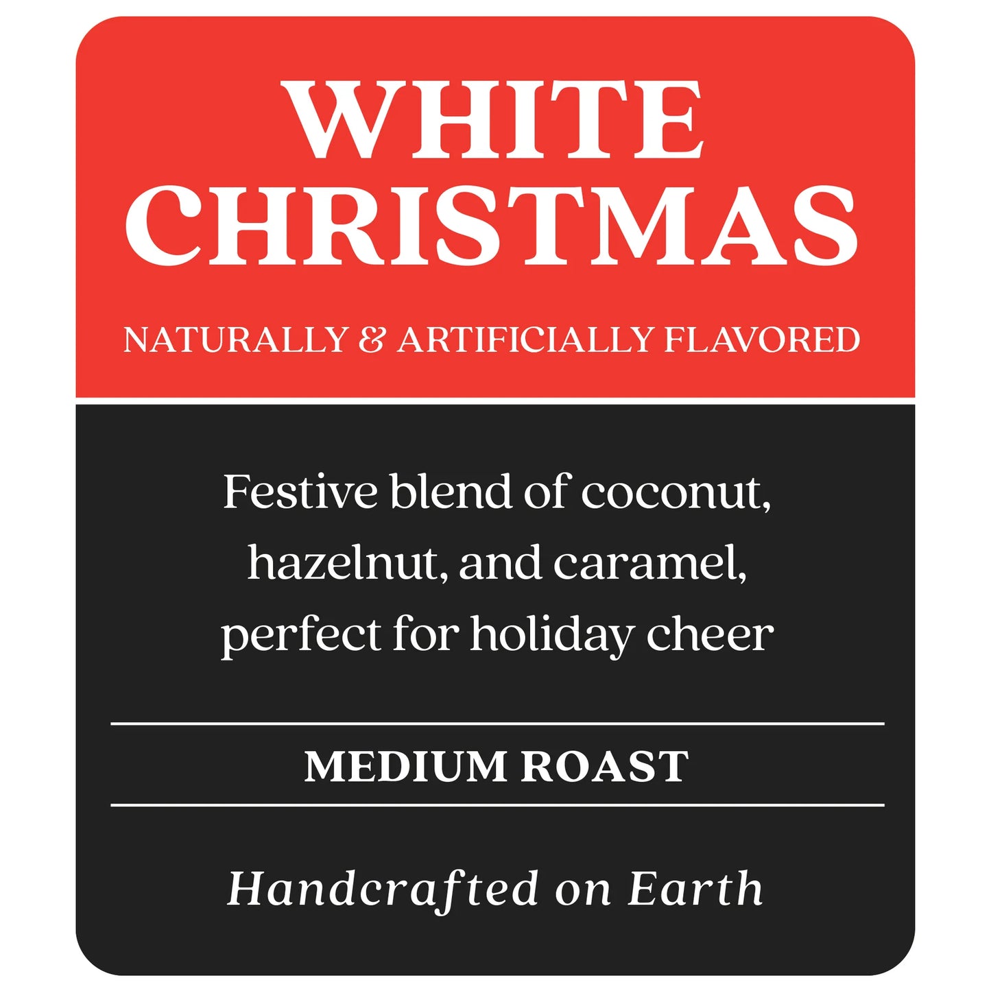 Copper Moon White Christmas Flavor Medium Roast Coffee Whole Bean