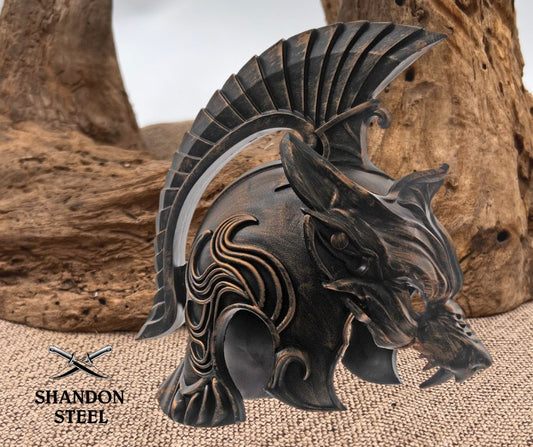 X-Forge Helm Of The Bronze Wolf XF4501