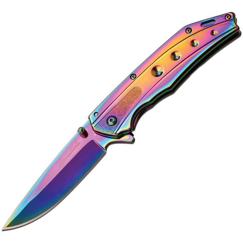 TAC FORCE TF-925RB SPRING ASSISTED KNIFE 4.5" CLOSED