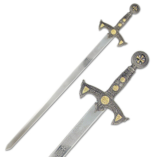 D-5001 MEDIEVAL SWORD 40.5" OVERALL