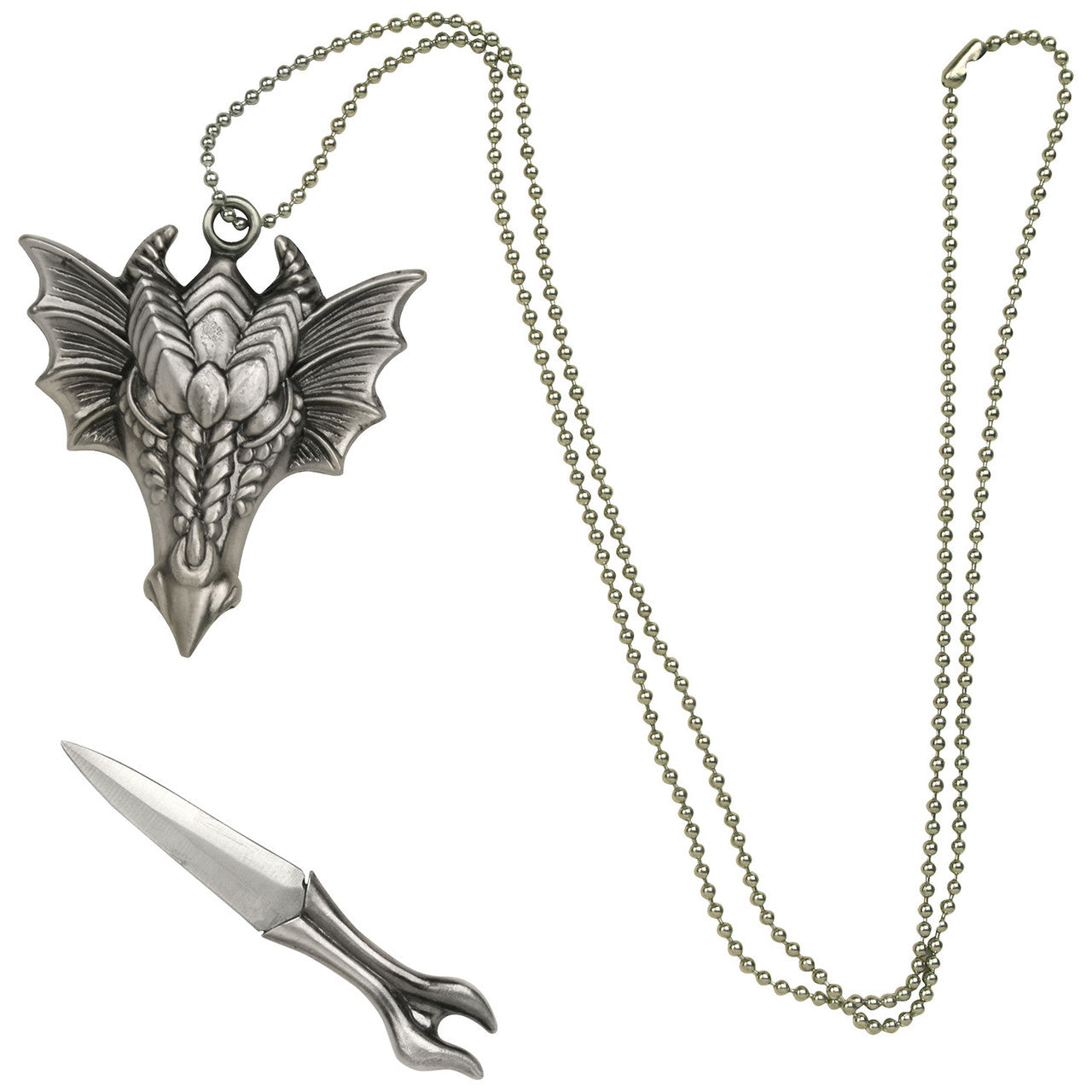 FANTASY MASTER - FANTASY FIXED BLADE KNIFE NECKLACE - FM-427