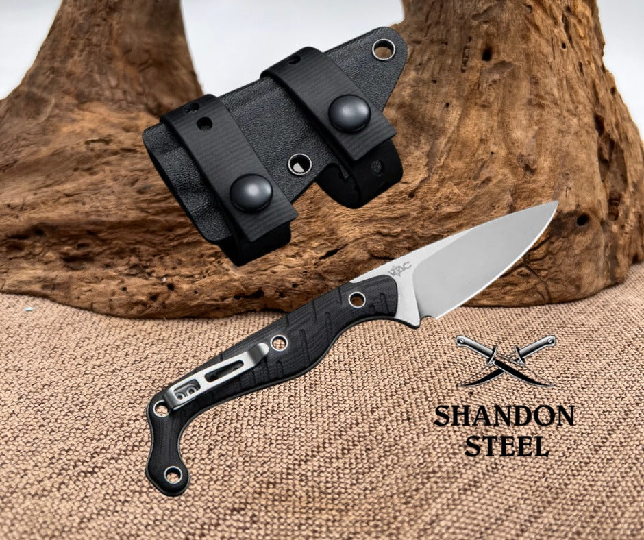 CIVIVI SŌKN Fixed Blade Knife G10 Handle (2.82" Nitro-V Blade) C22027-1