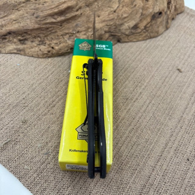 Puma Black SGB Swoop Spring Assist Folding EDC Pocket Knife - 6613007 (162)