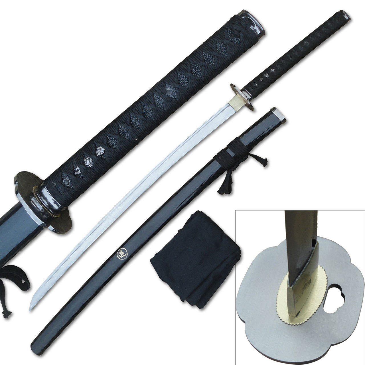 TEN RYU - HAND FORGED SAMURAI SWORD - TR-024BK